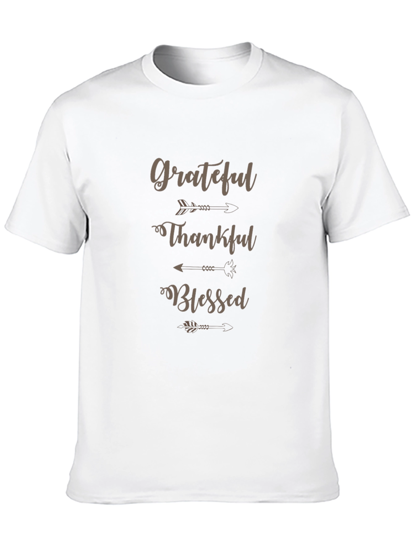 Grateful Thankful Blessed Arrow T-Shirt