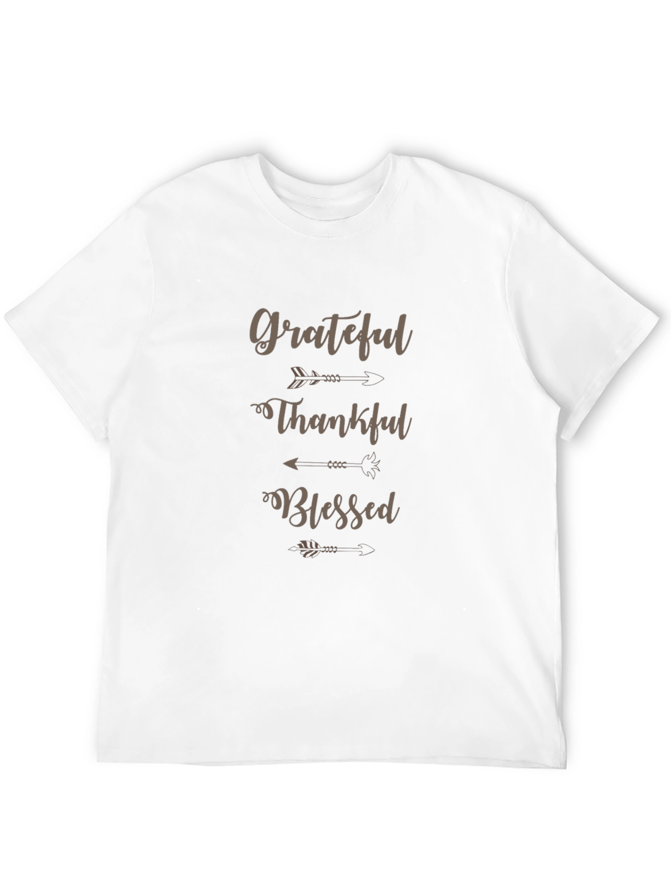 Grateful Thankful Blessed Arrow T-Shirt