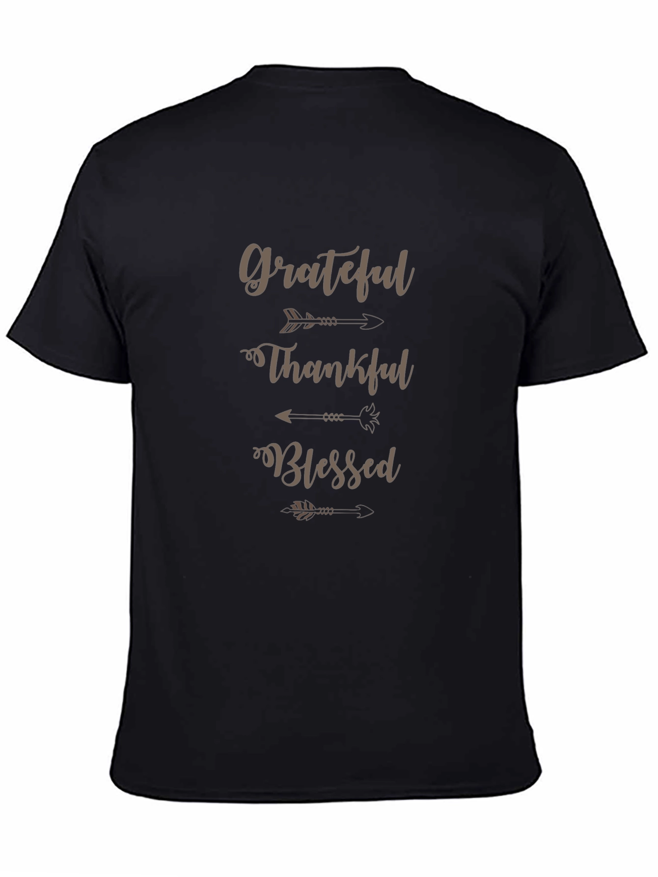 Grateful Thankful Blessed Arrow T-Shirt