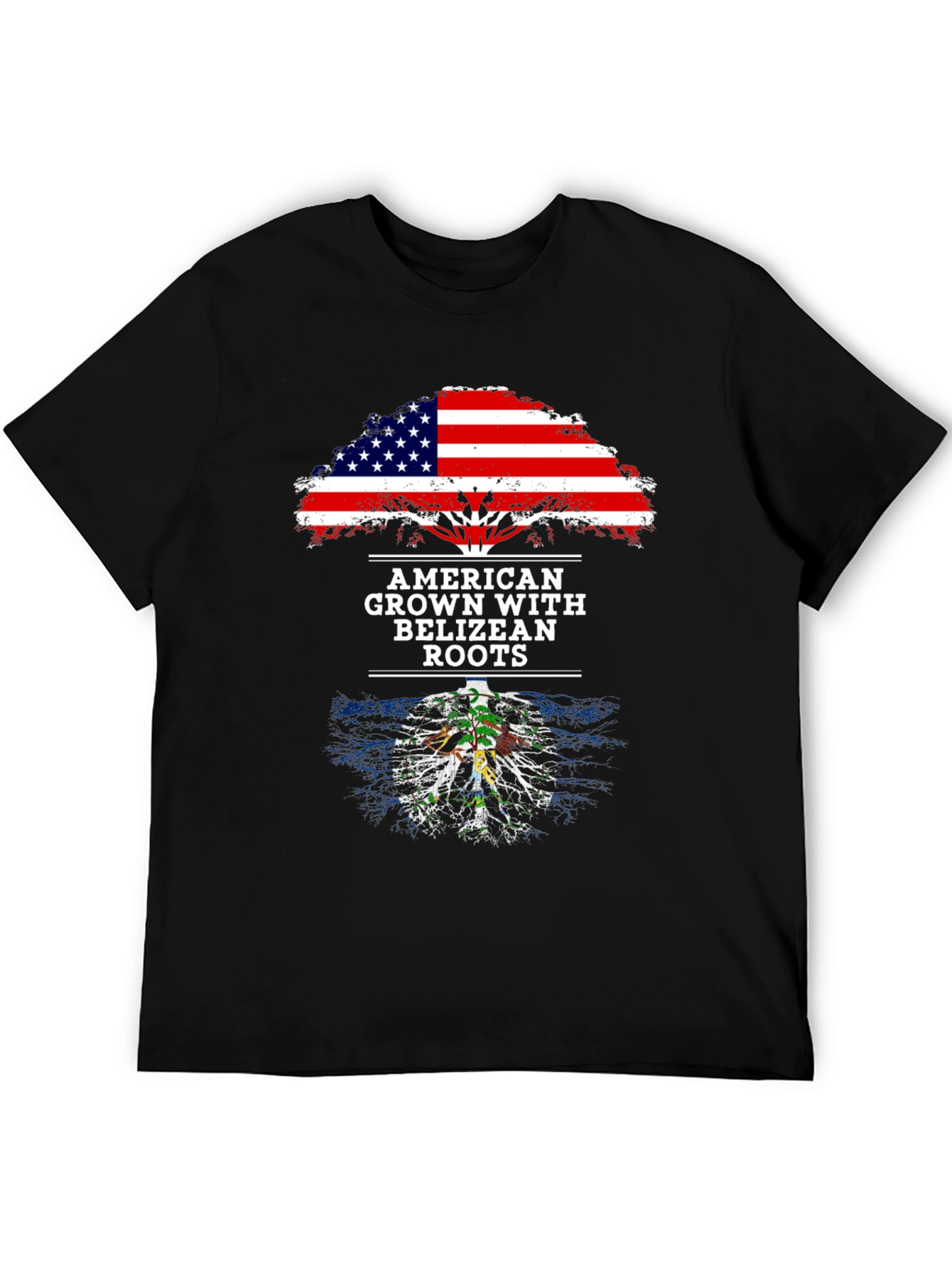 American Grown with Belizean Roots T-Shirt