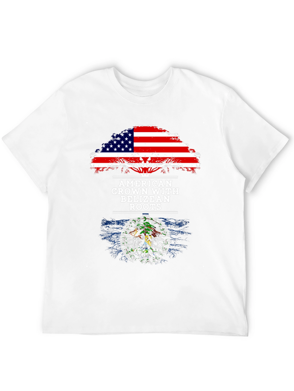 American Grown with Belizean Roots T-Shirt