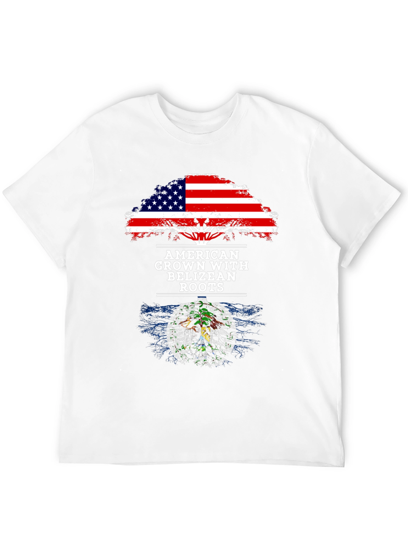 American Grown with Belizean Roots T-Shirt