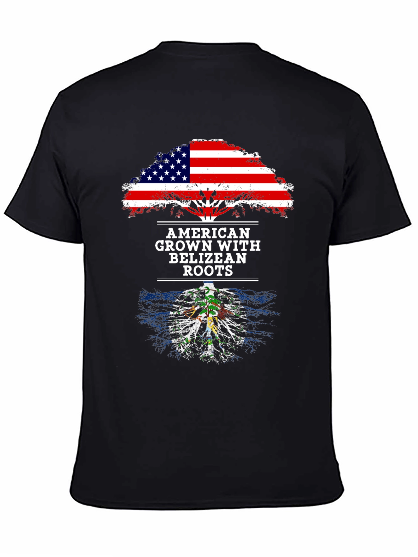 American Grown with Belizean Roots T-Shirt