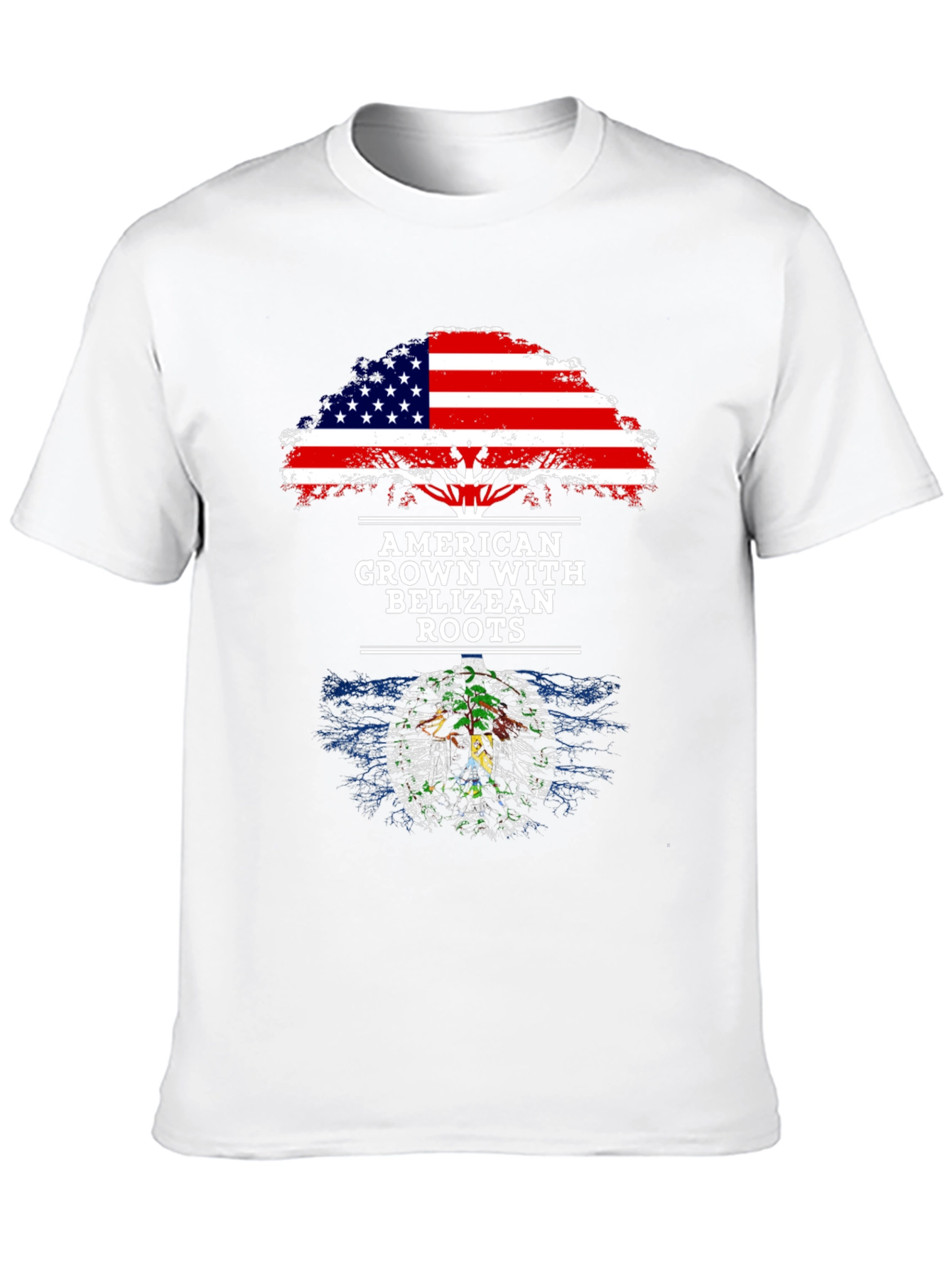 American Grown with Belizean Roots T-Shirt