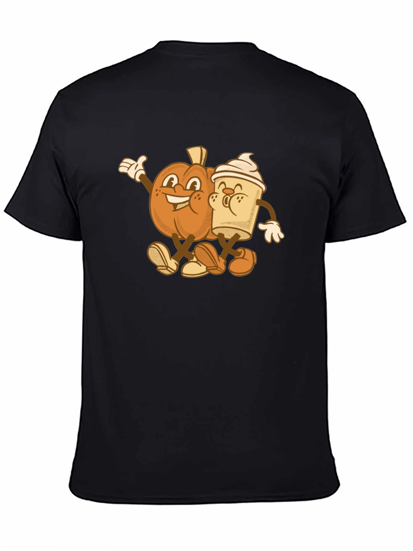 Pumpkin Spice Best Friends Graphic T-Shirt