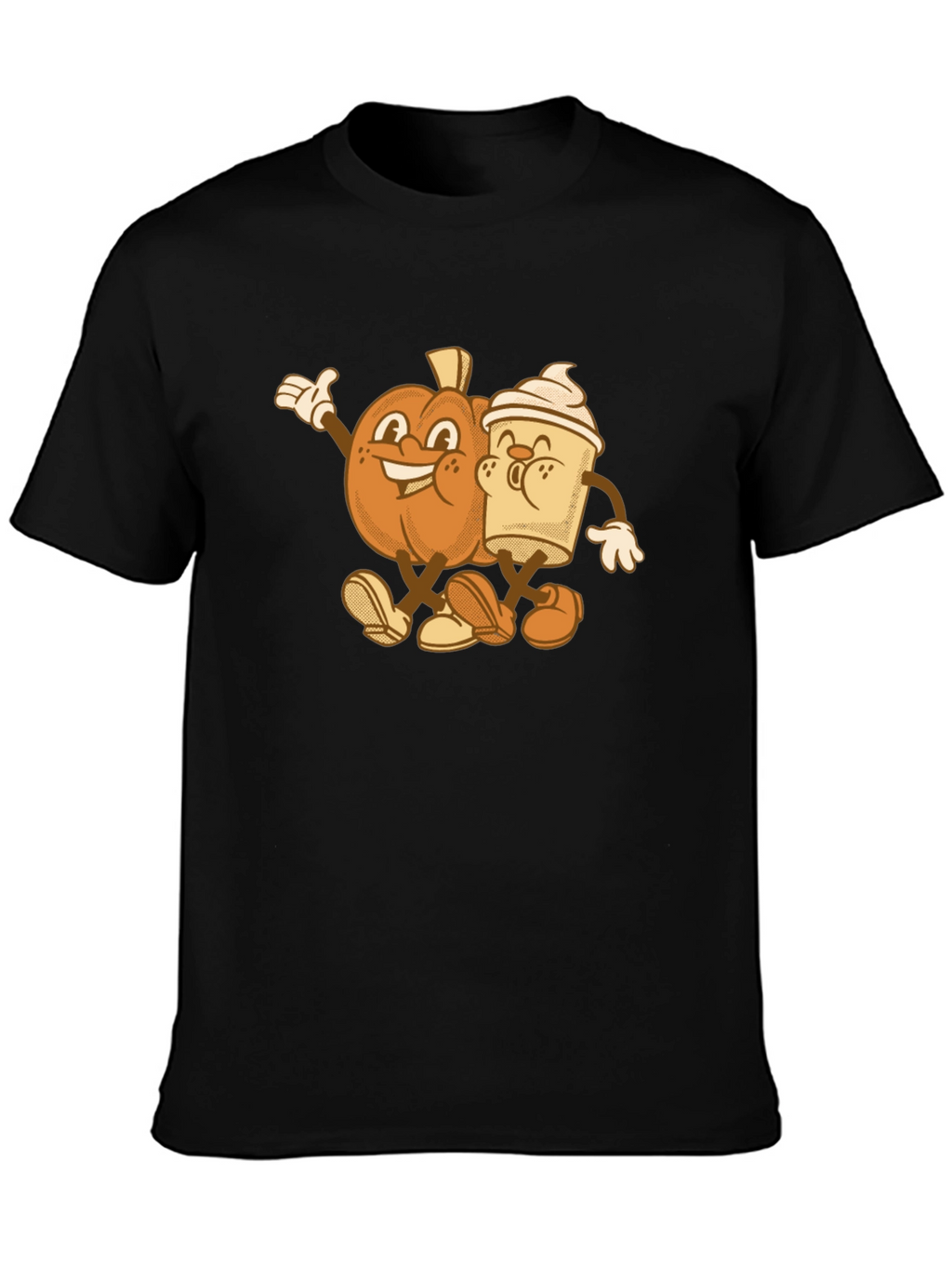 Pumpkin Spice Best Friends Graphic T-Shirt