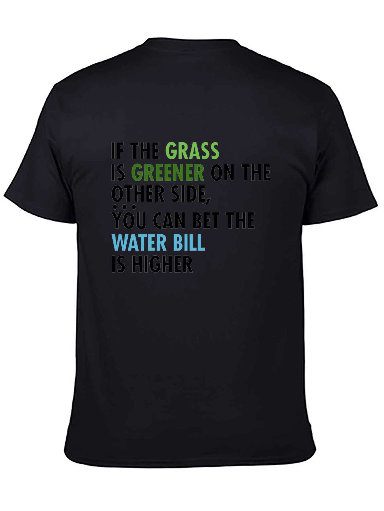 Funny Greener Grass Graphic Tee