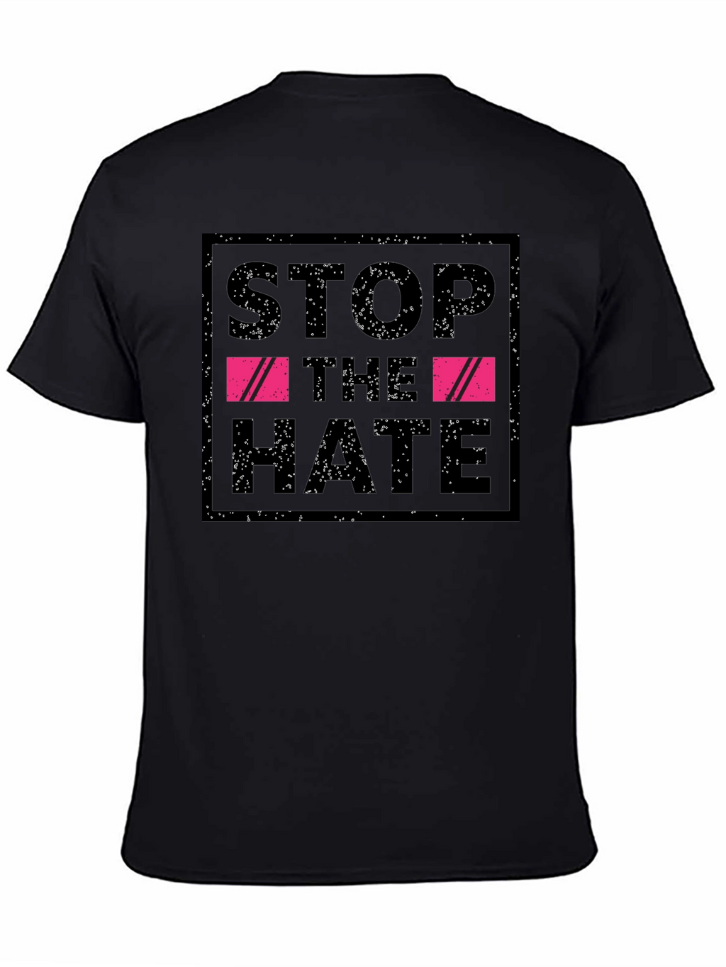 Stop the Hate Black T-Shirt