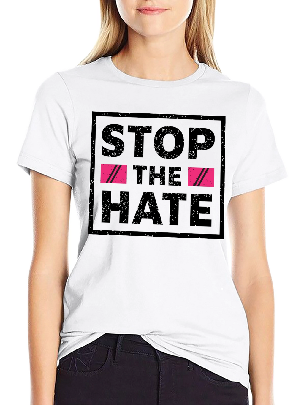 Stop the Hate Black T-Shirt