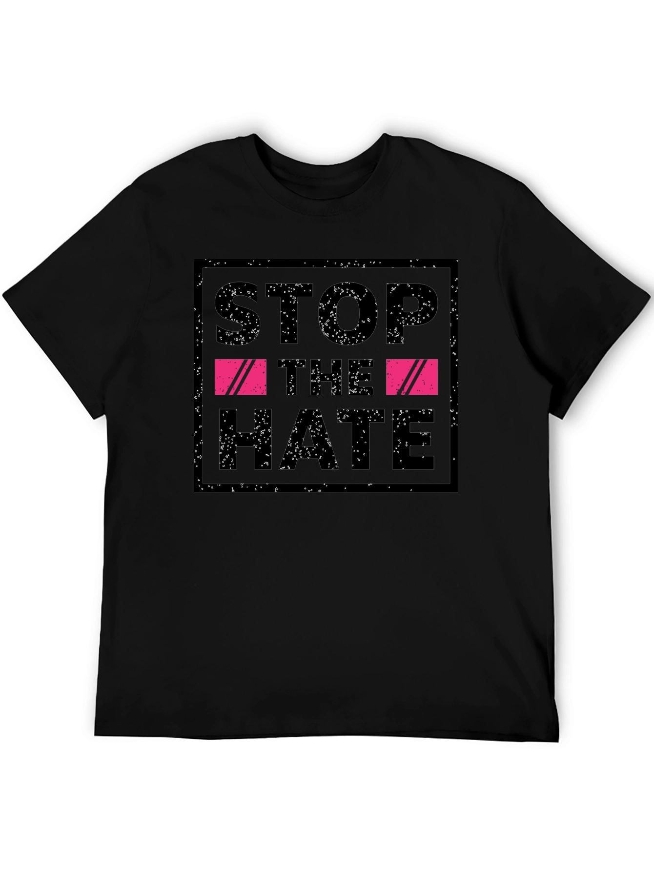 Stop the Hate Black T-Shirt