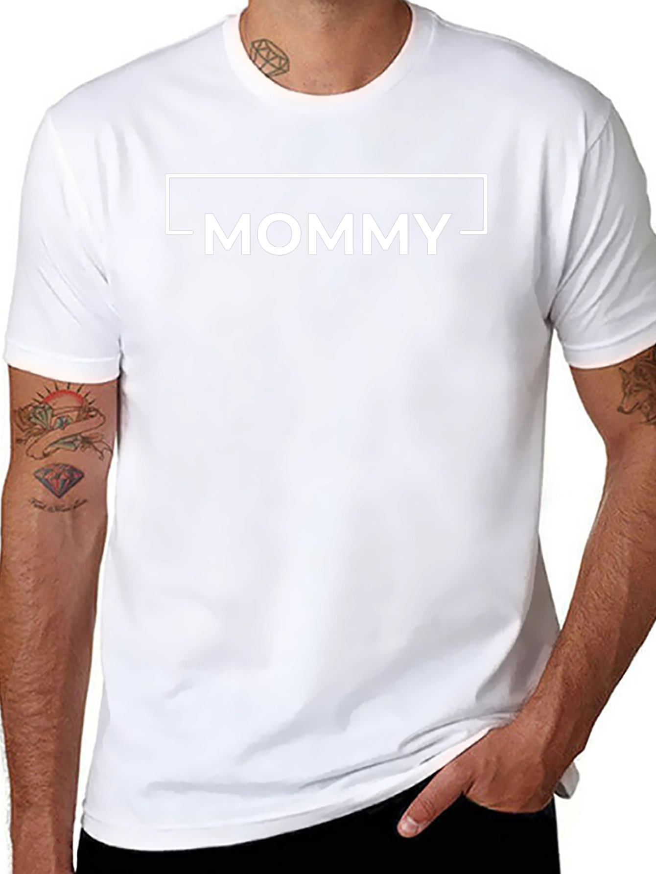 Stylish Black Mommy Graphic Tee for Everyday Wear