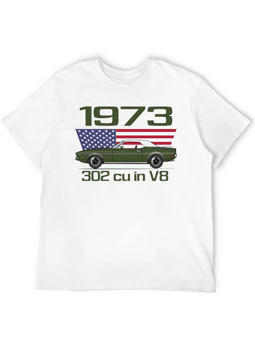 1973 Car T-Shirt - Classic American Muscle
