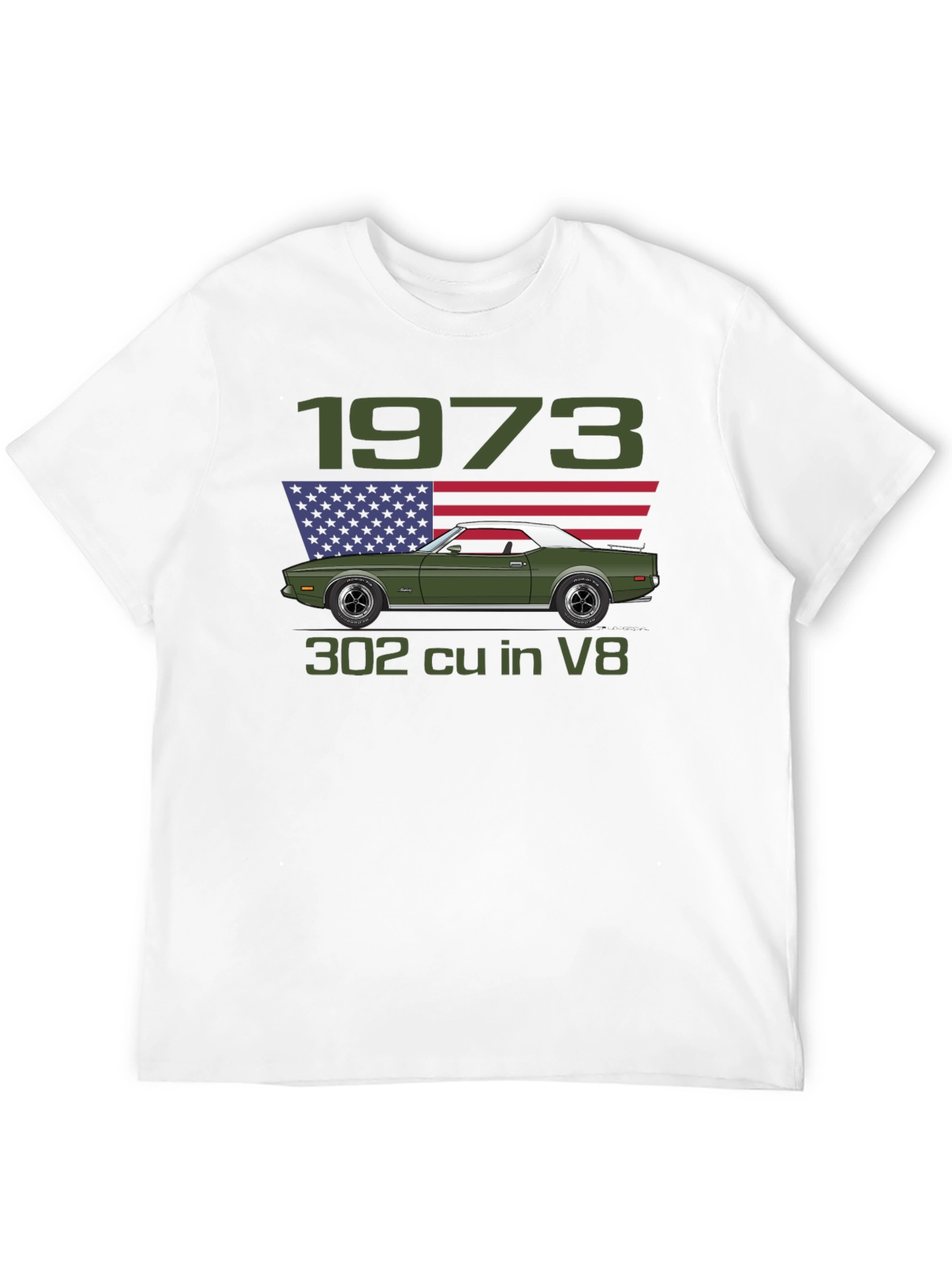 1973 Car T-Shirt - Classic American Muscle