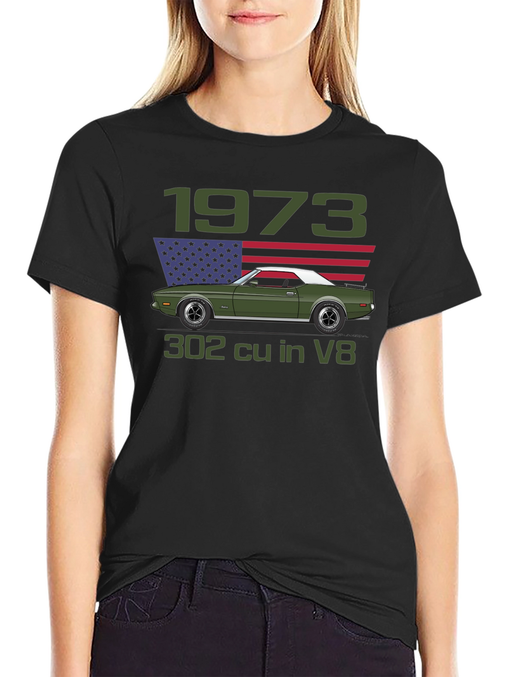 1973 Car T-Shirt - Classic American Muscle