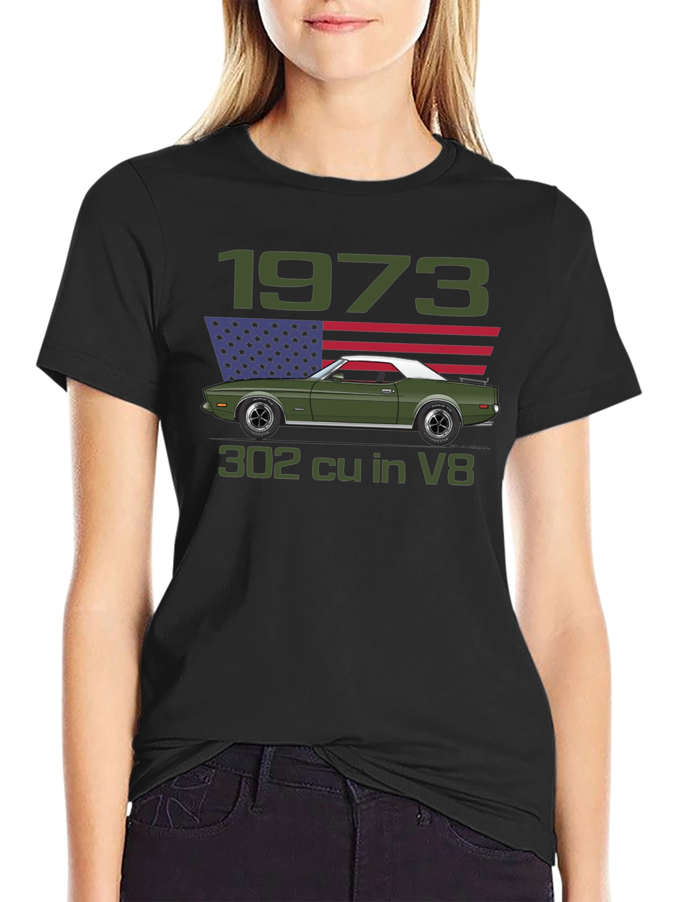 1973 Car T-Shirt - Classic American Muscle