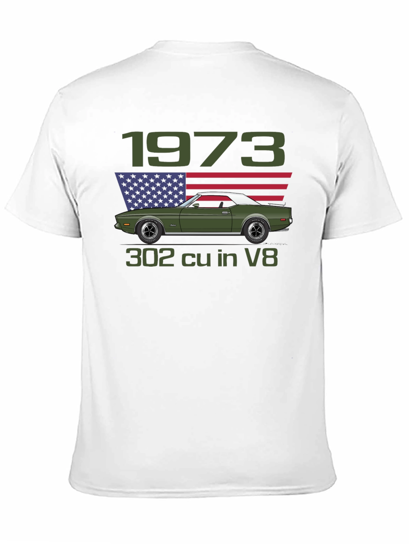1973 Car T-Shirt - Classic American Muscle