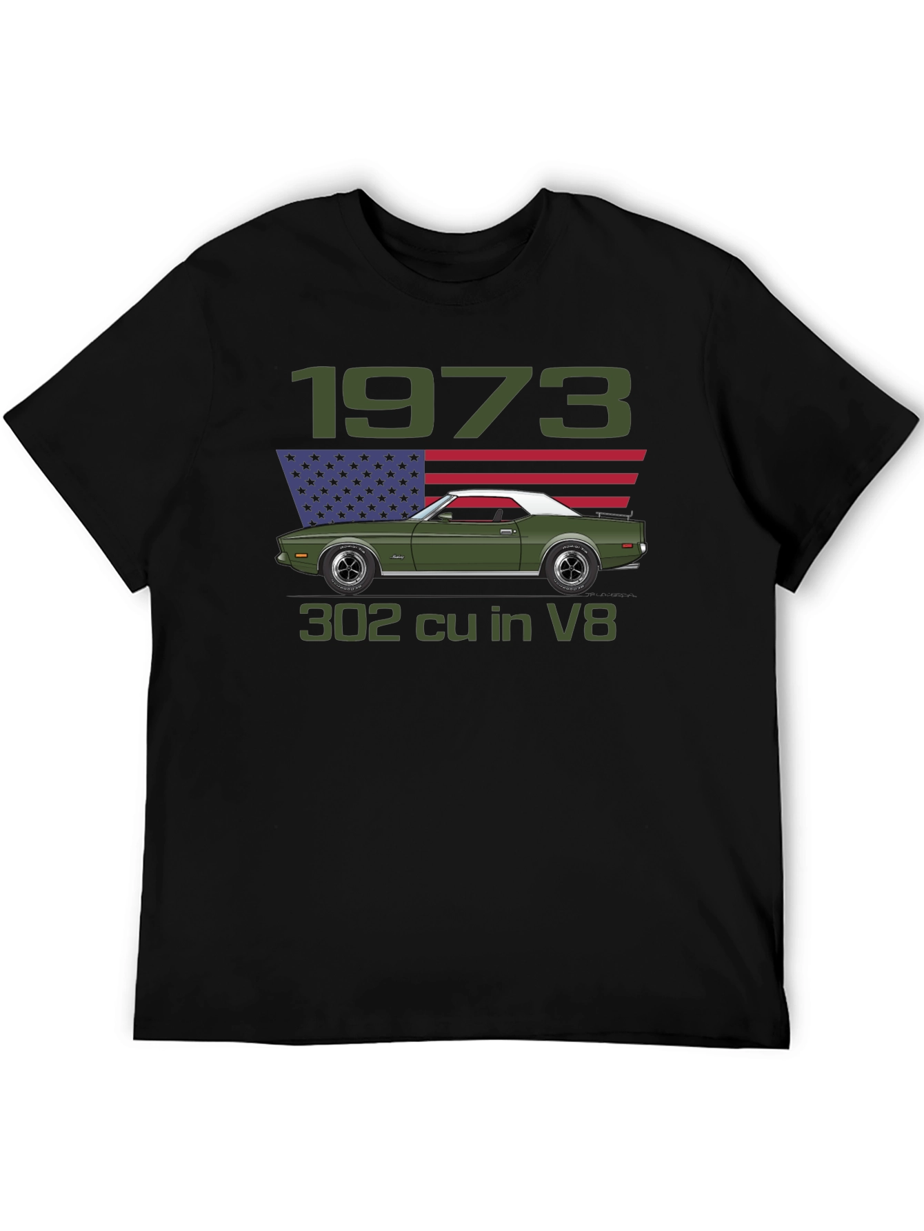 1973 Car T-Shirt - Classic American Muscle