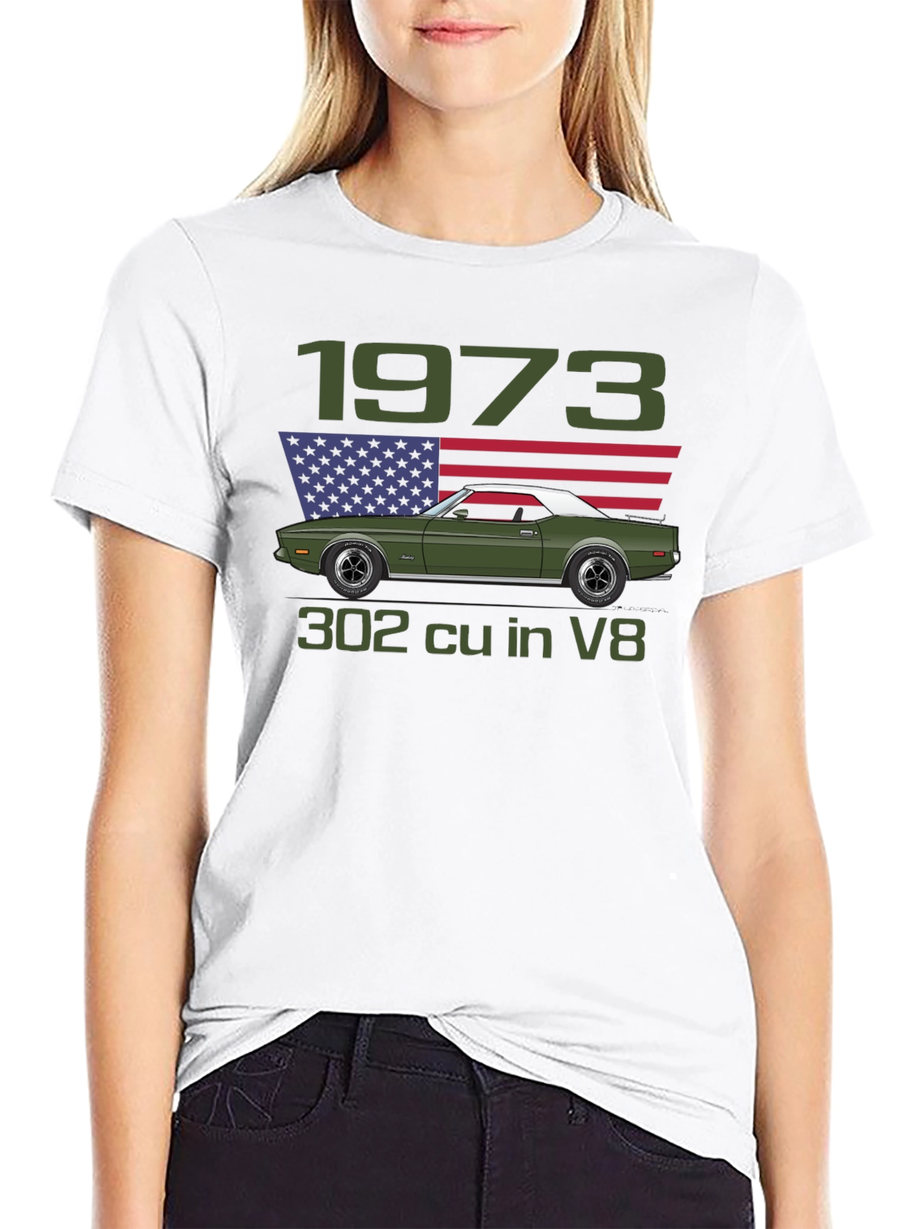 1973 Car T-Shirt - Classic American Muscle