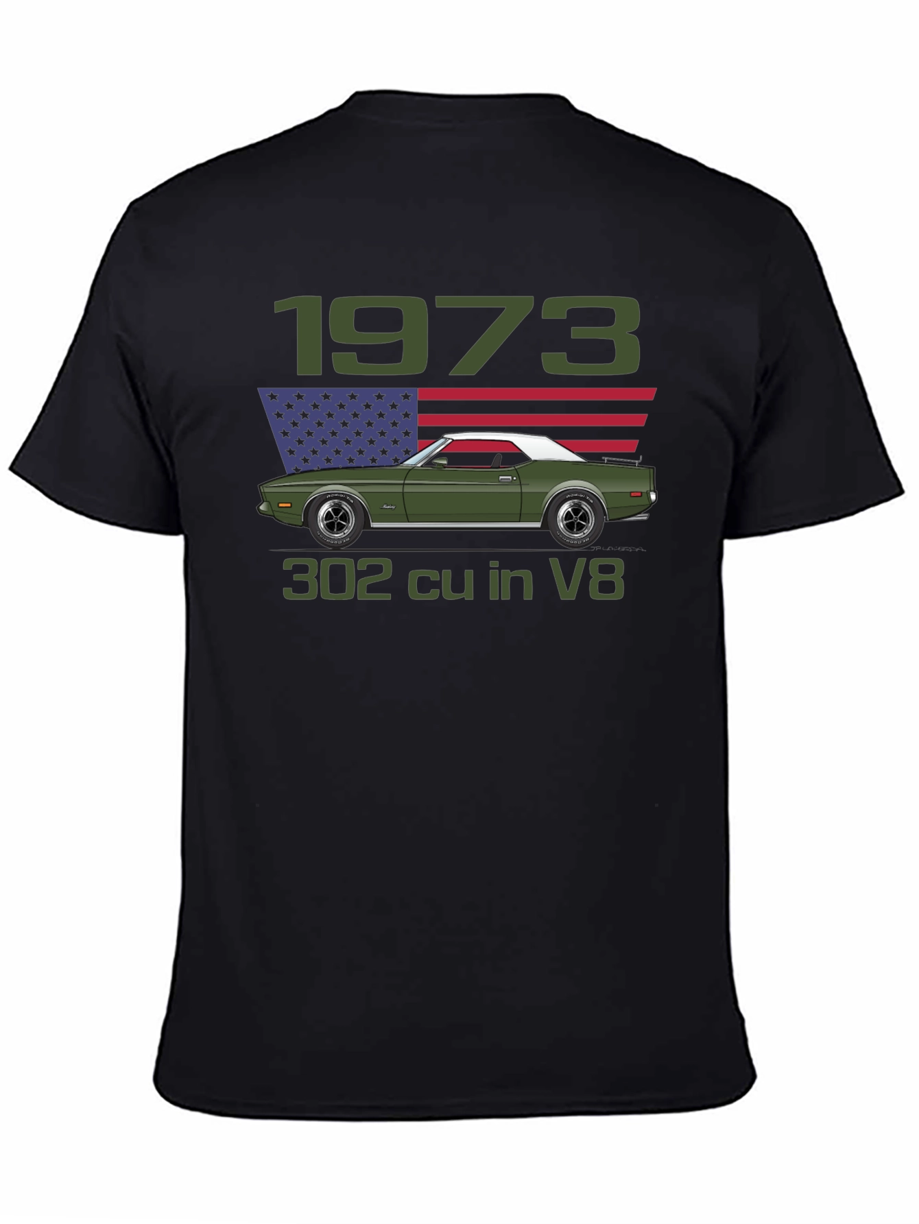 1973 Car T-Shirt - Classic American Muscle