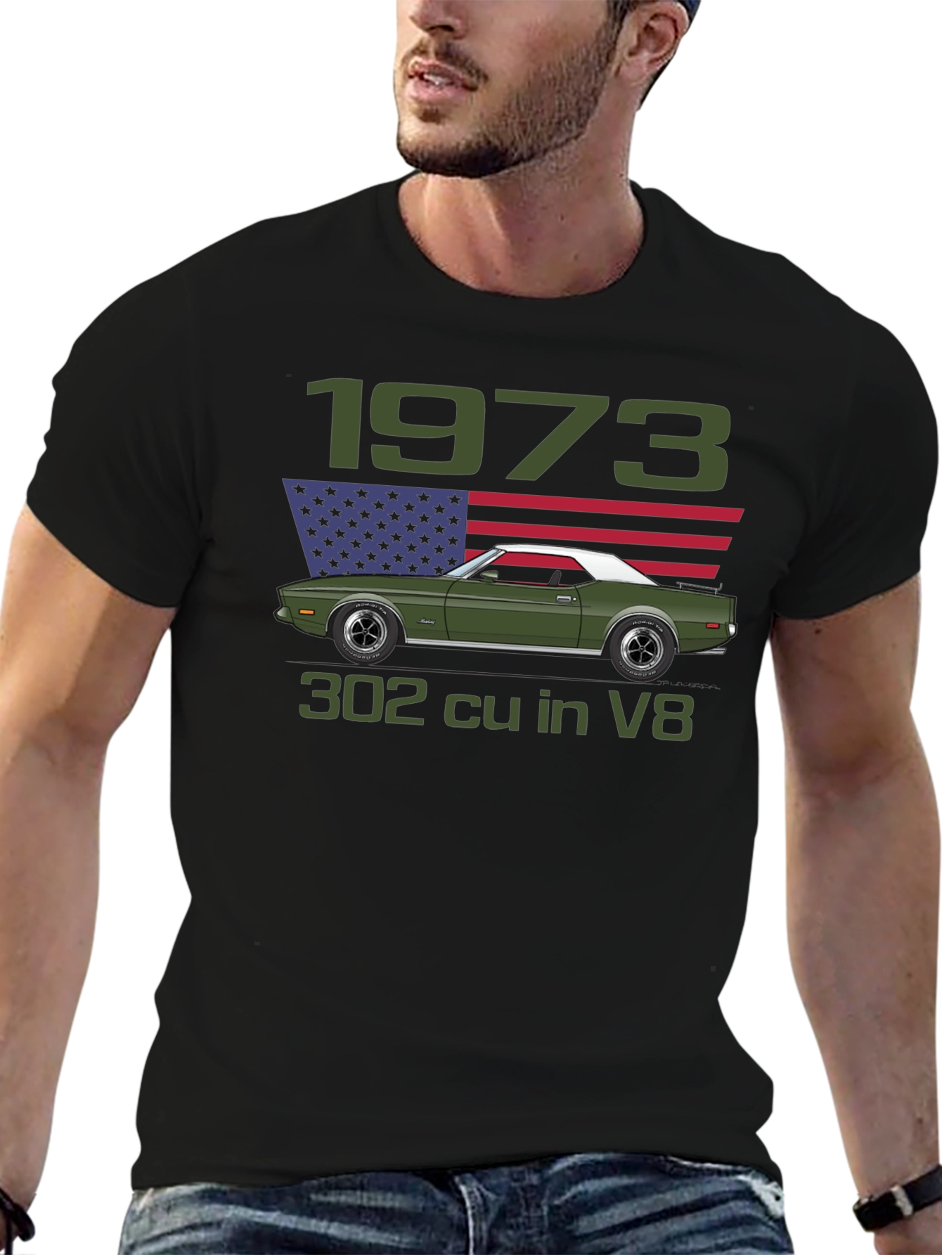 1973 Car T-Shirt - Classic American Muscle