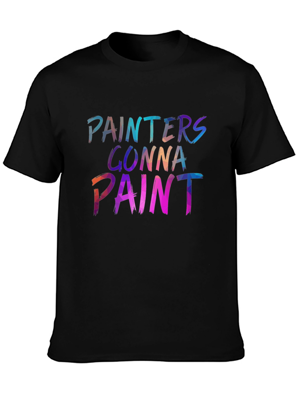 Painter Gonna Paint Black Graphic Tee