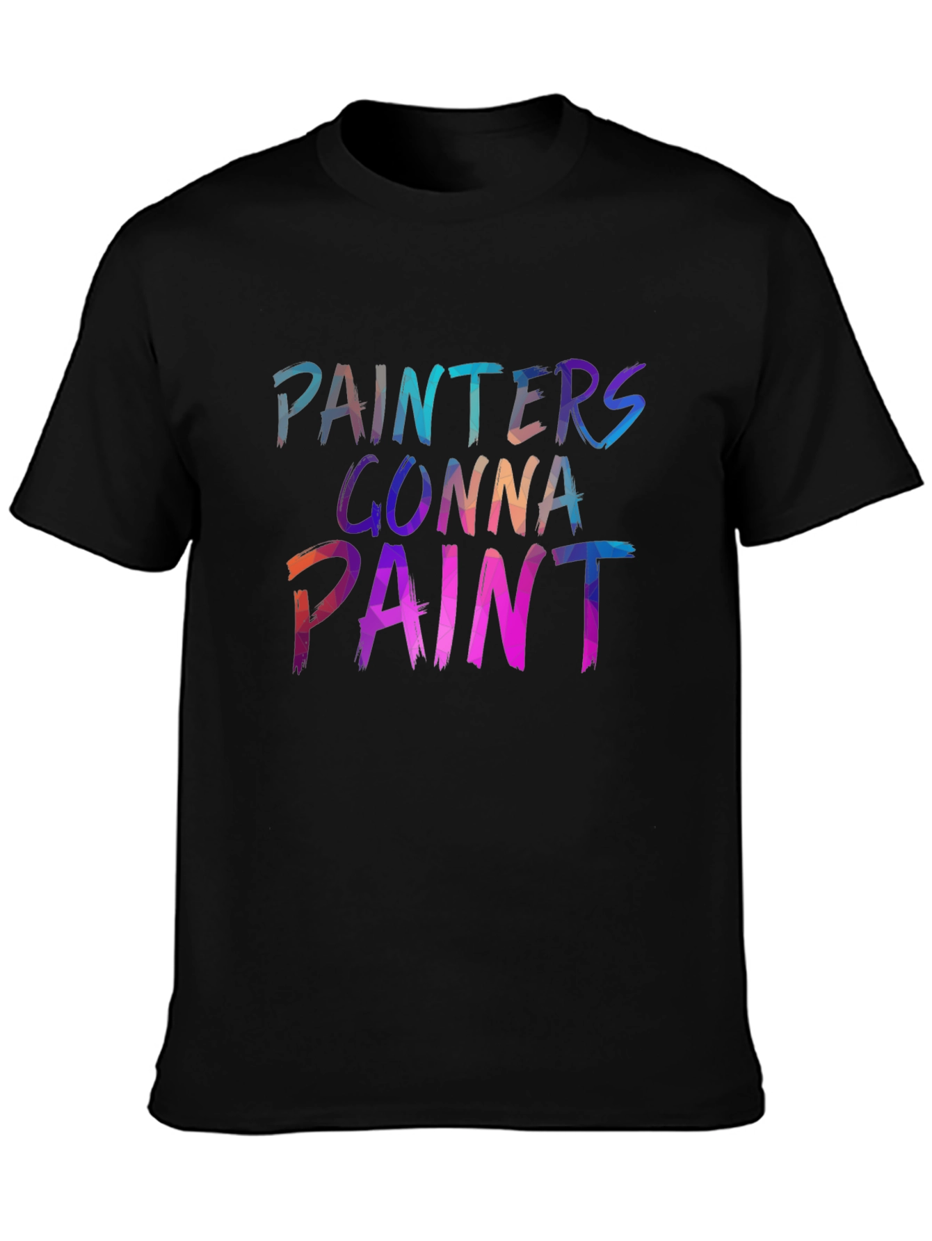 Painter Gonna Paint Black Graphic Tee