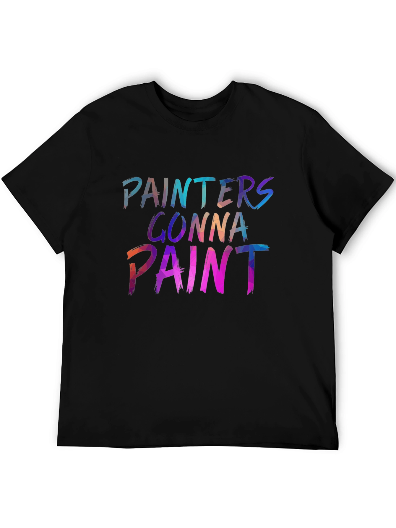 Painter Gonna Paint Black Graphic Tee