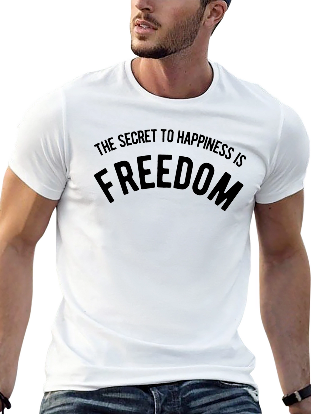 Freedom Happiness Graphic Tee