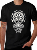 Geometric Mandala Graphic Tee
