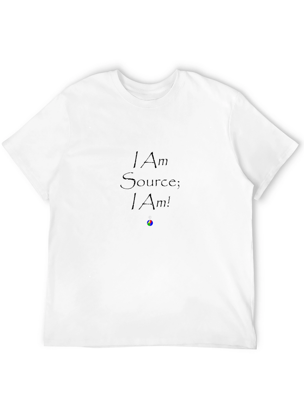 I Am Source Black T-Shirt