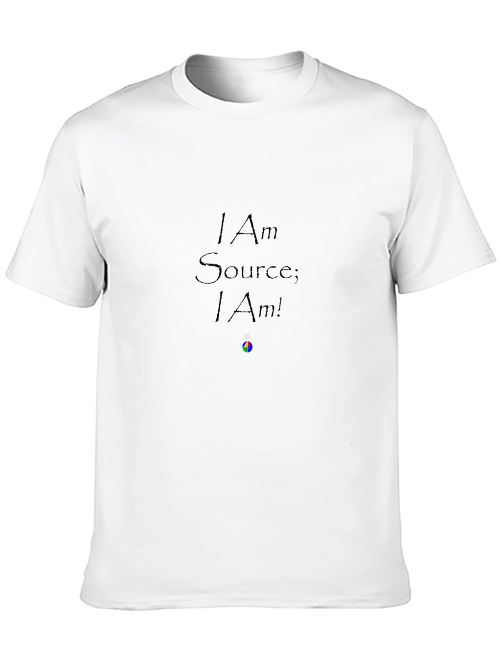 I Am Source Black T-Shirt