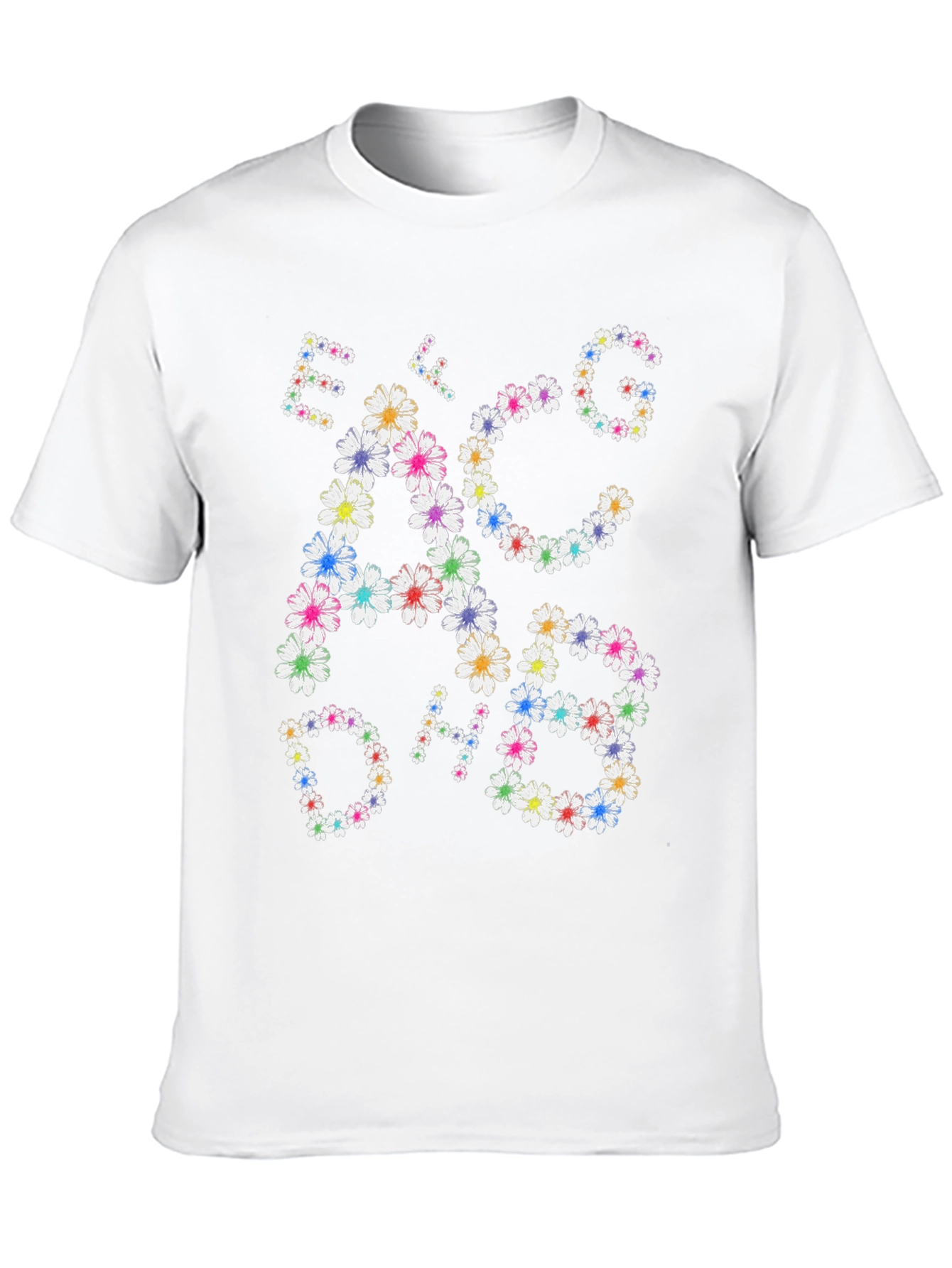 Floral Music Notes T-Shirt - Band Tee