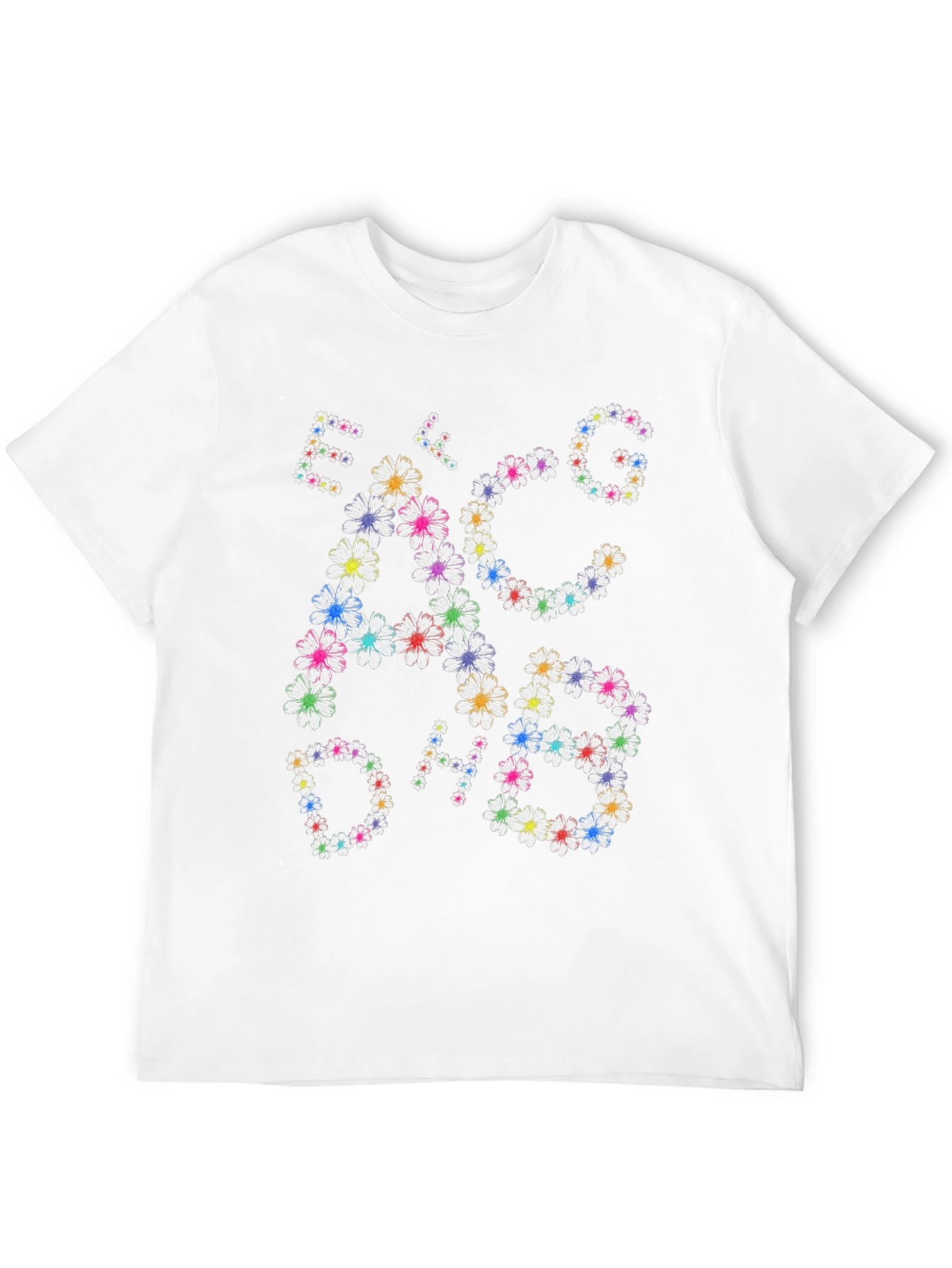 Floral Music Notes T-Shirt - Band Tee