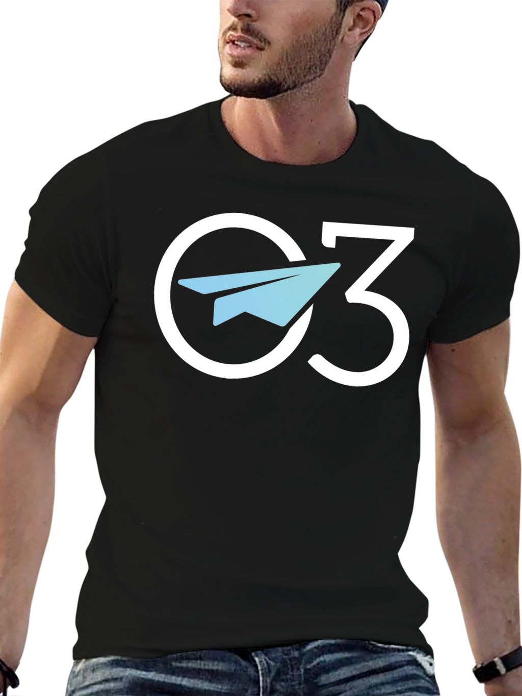 C3 Paper Plane Graphic Tee - Trendy Casual Style