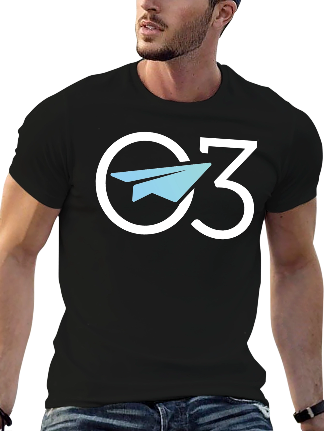 C3 Paper Plane Graphic Tee - Trendy Casual Style