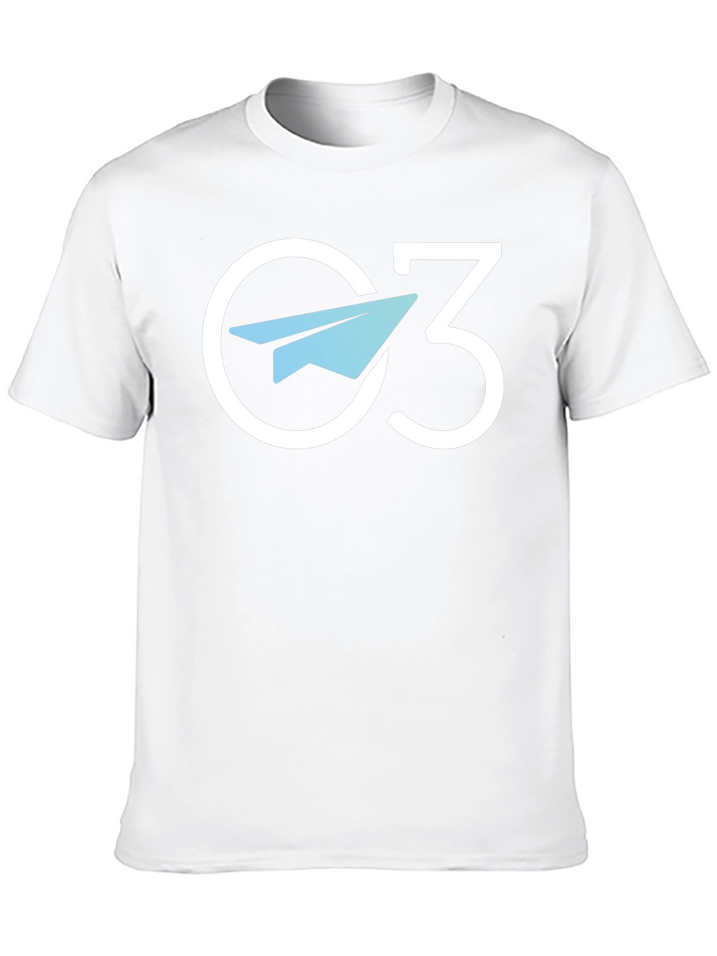 C3 Paper Plane Graphic Tee - Trendy Casual Style