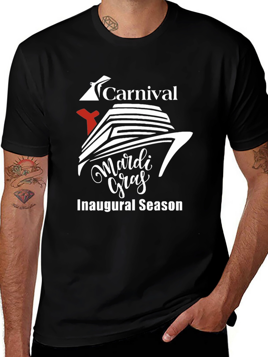 Carnival Mardi Gras Inaugural Season Cruise T-Shirt