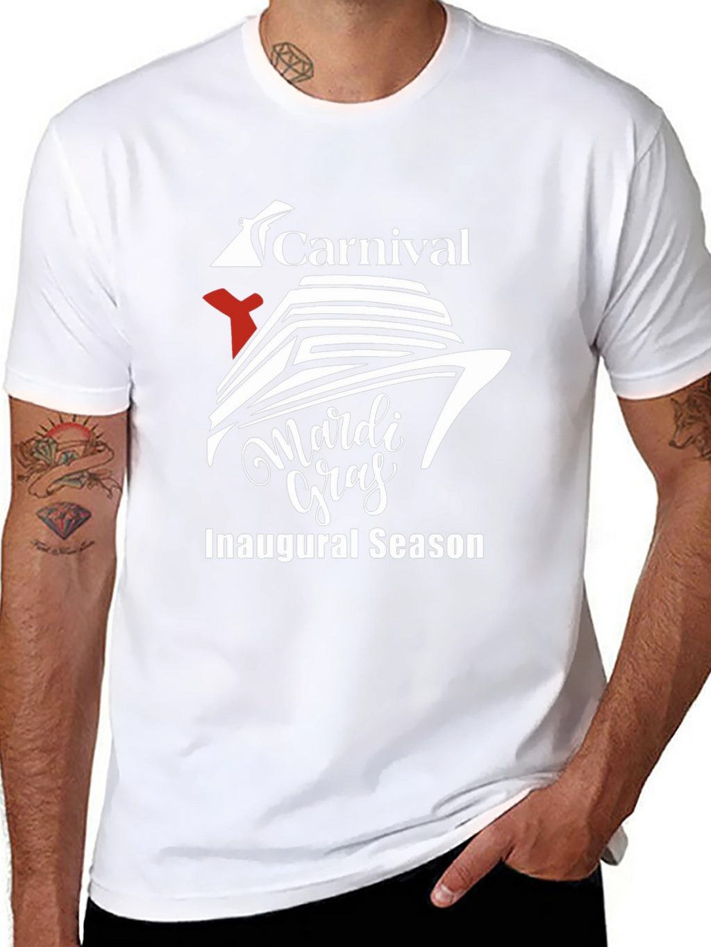 Carnival Mardi Gras Inaugural Season Cruise T-Shirt
