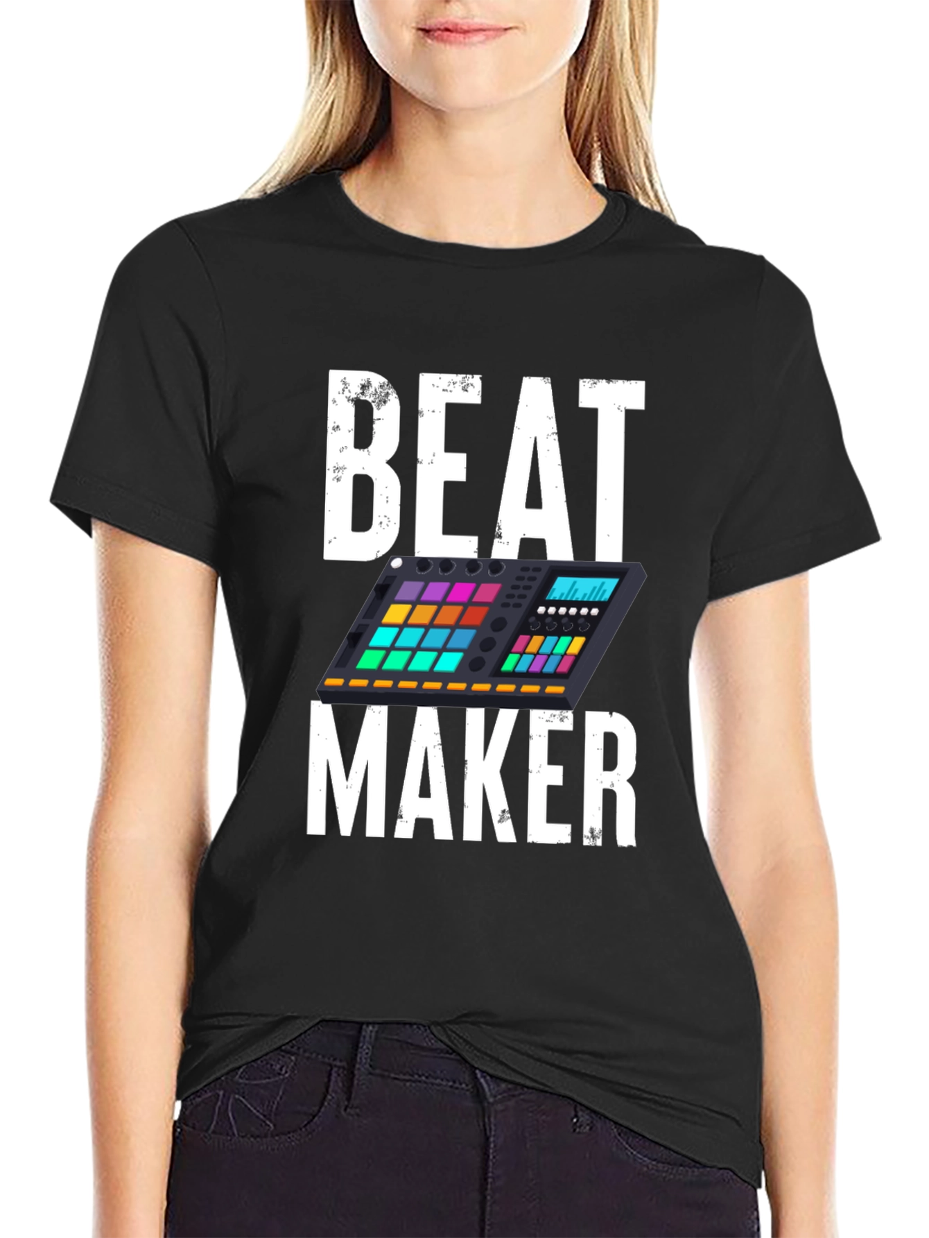 Beat Maker Graphic T-Shirt - Music Producer Apparel