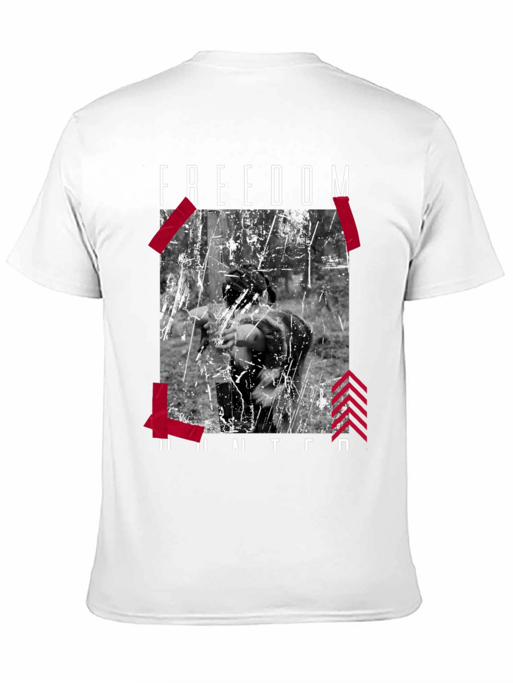 Freedom Hunter Graphic Print Tee