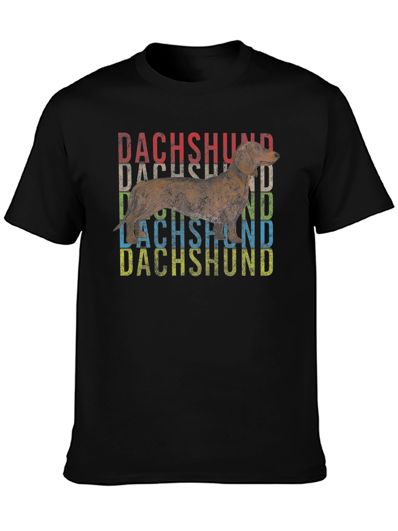Dachshund Dog T-Shirt - Vintage Style Tee