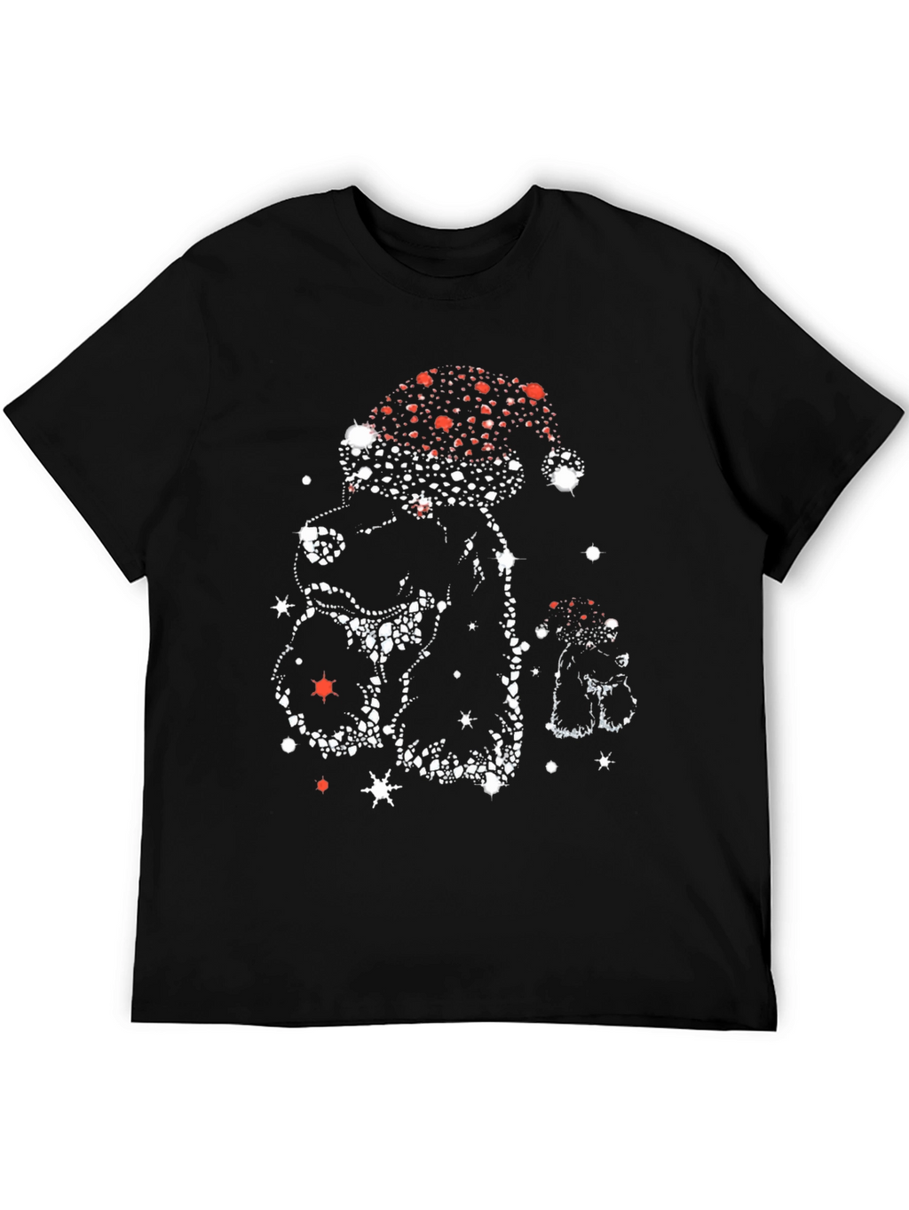 Festive Santa Dog T-Shirt