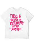 Beauty In Everything Graphic Tee - Black