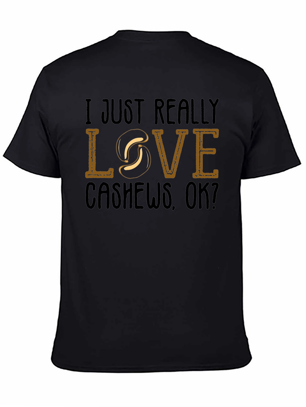Cashew Lover T-Shirt - Funny Nutty Tee