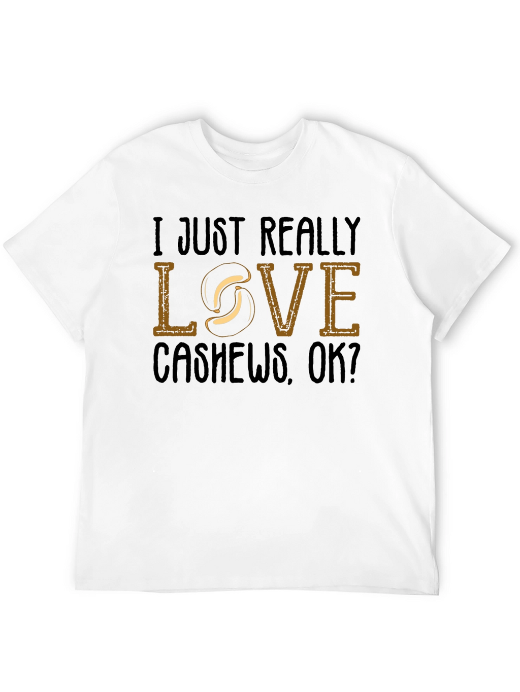 Cashew Lover T-Shirt - Funny Nutty Tee