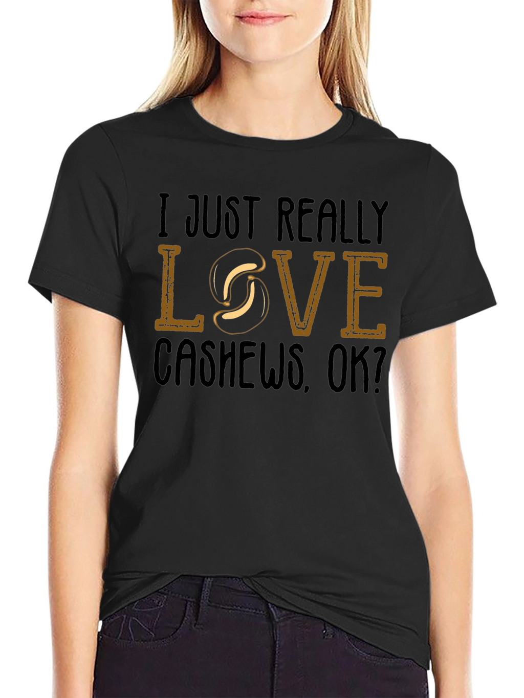 Cashew Lover T-Shirt - Funny Nutty Tee