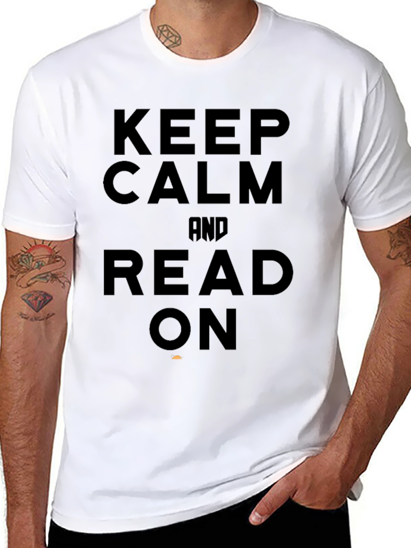 Keep Calm and Read On T-Shirt