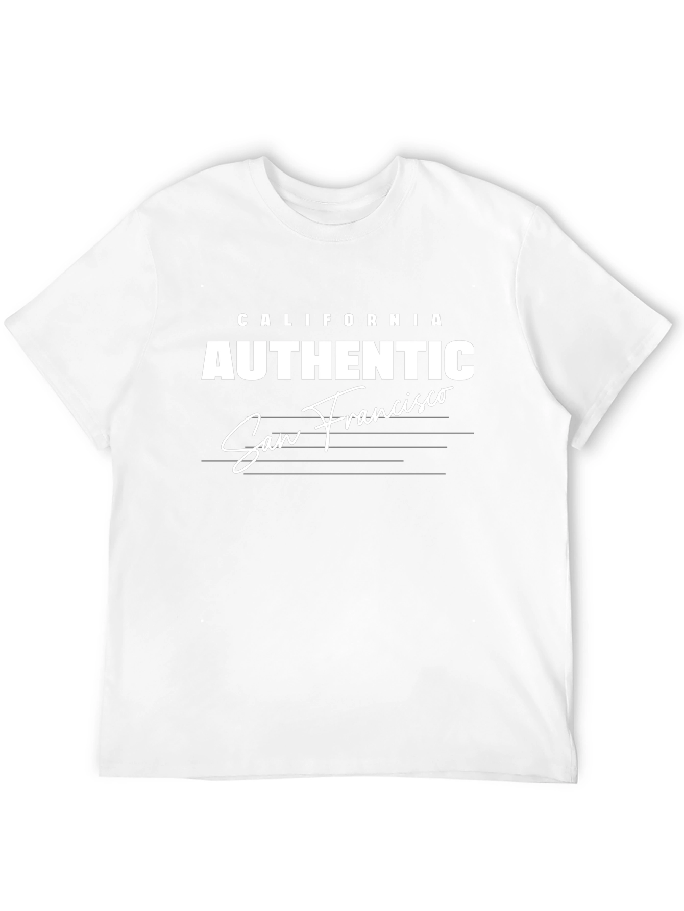 California Authentic San Francisco Black T-Shirt