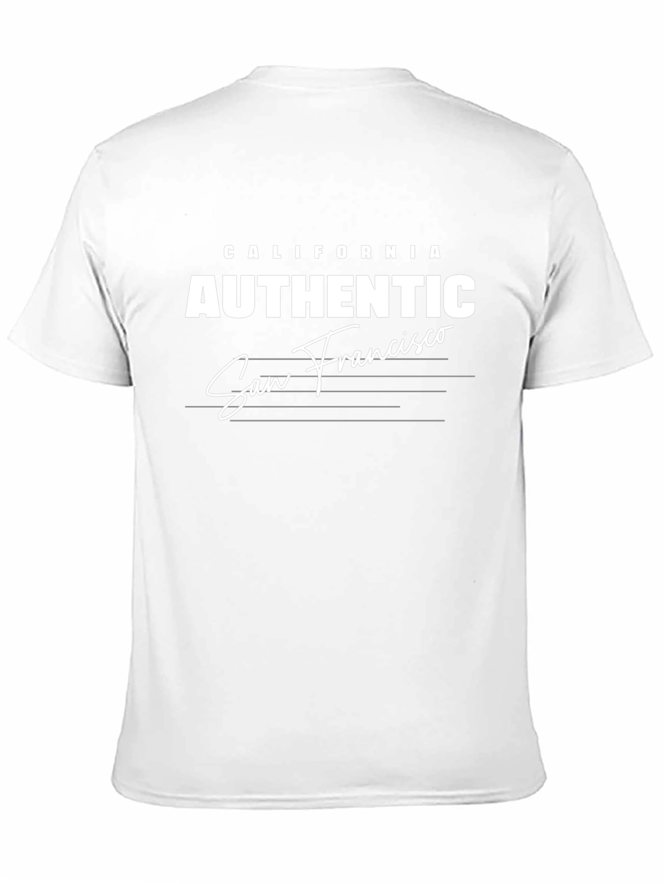 California Authentic San Francisco Black T-Shirt