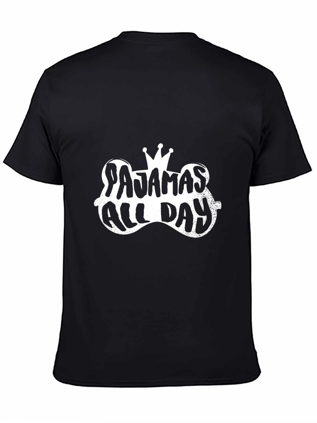 Pajamas All Day Graphic Tee - Black